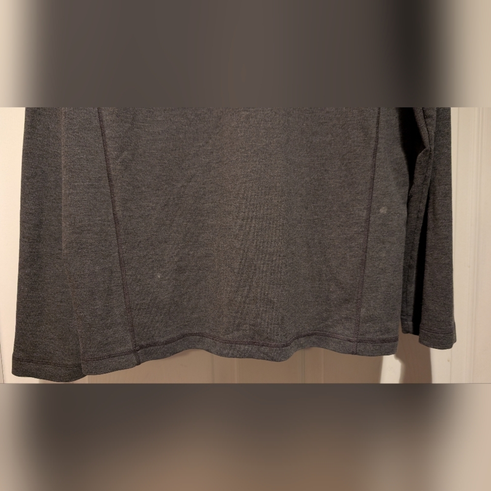 Orvis Men's Gray Lightweight Stretch Quarter Zip Size XL Rayon Polyester Spandex - Picture 12 of 16